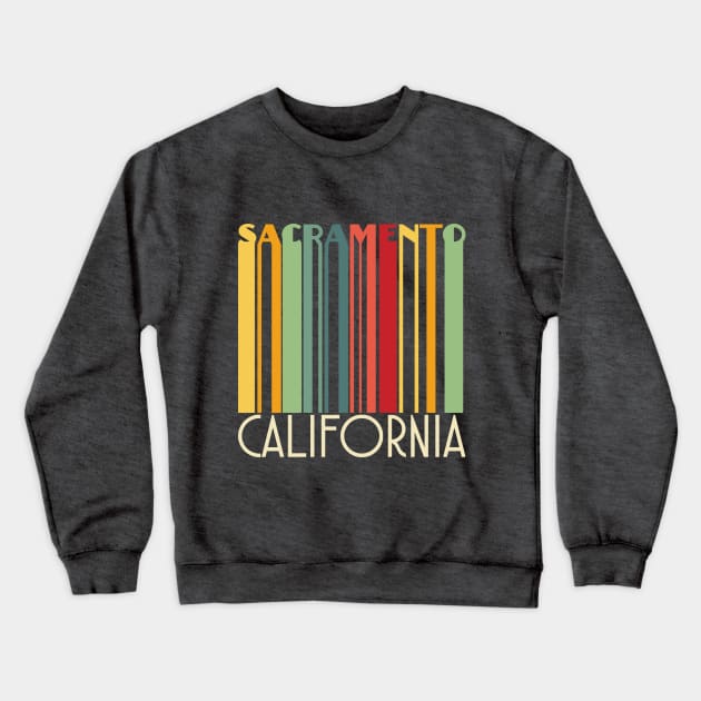 Sacramento California Crewneck Sweatshirt by FontfulDesigns